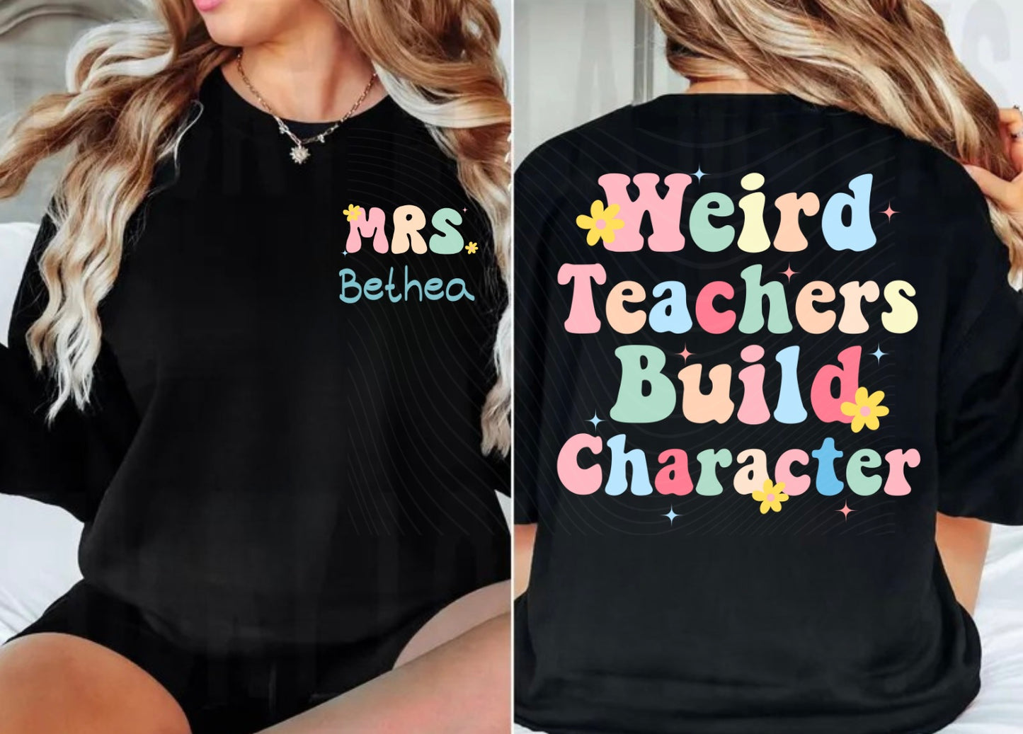 Weird Teachers Build Character Tee
