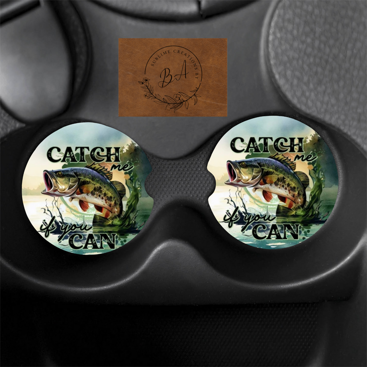 Catch Me If You Can Car Coaster Set