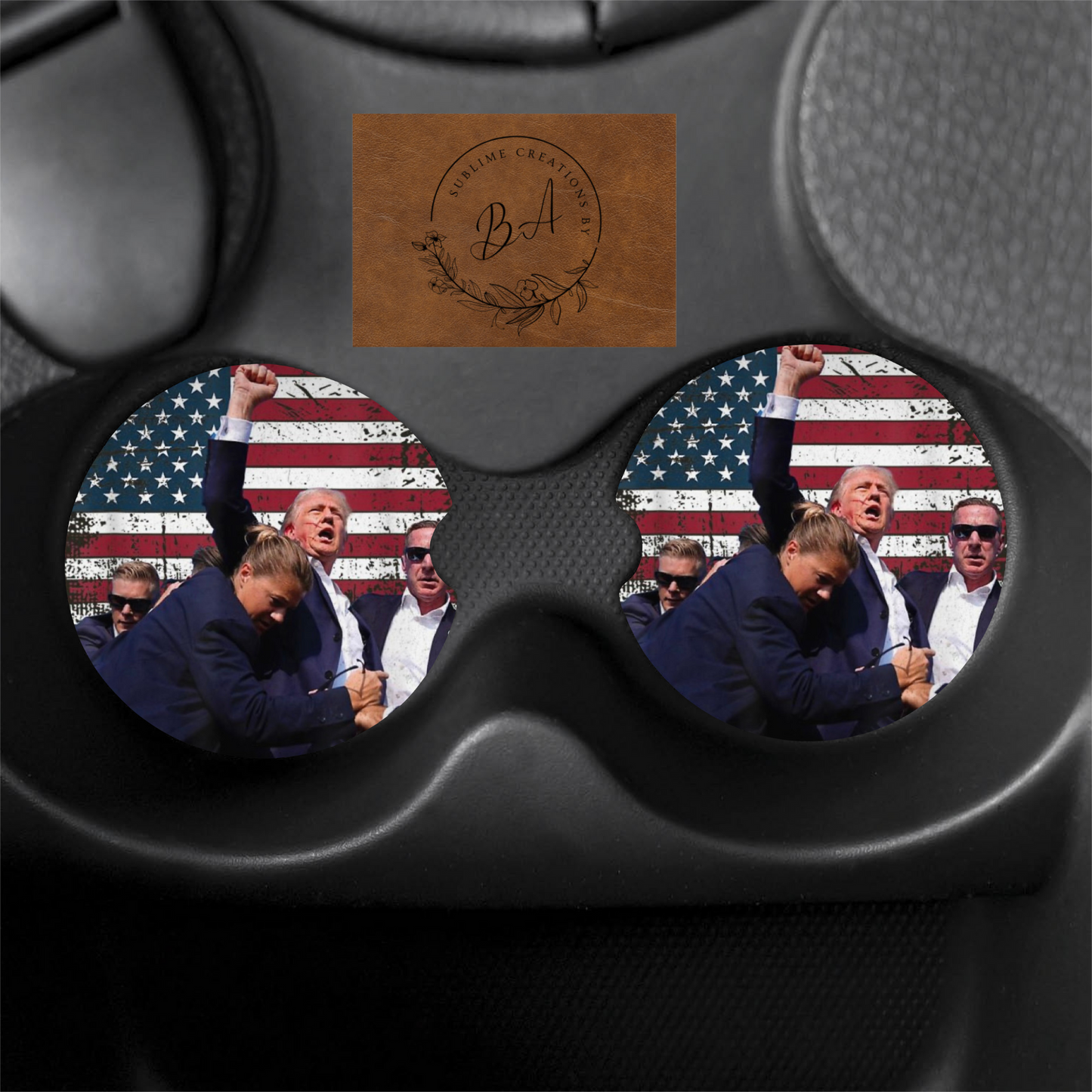 Fight/America Great Car Coaster Set