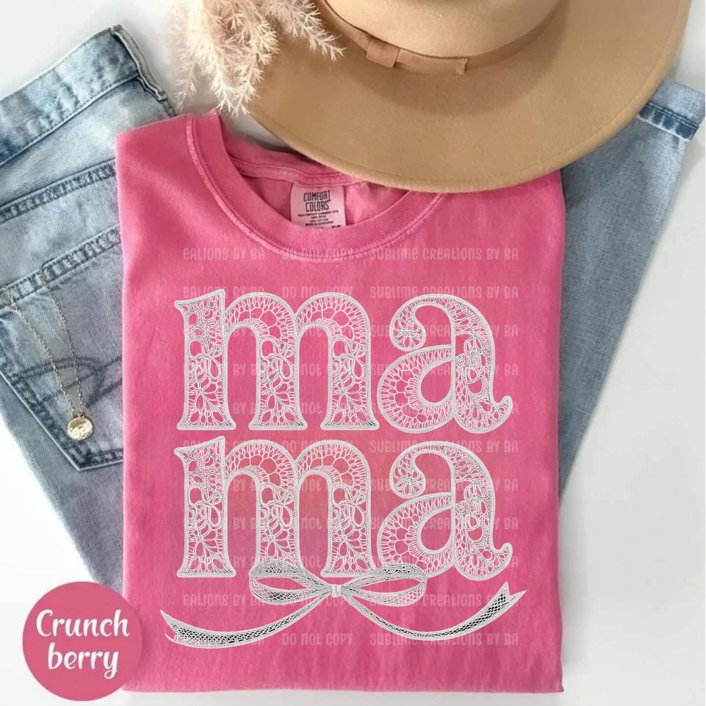 Lace Mama DTF Print