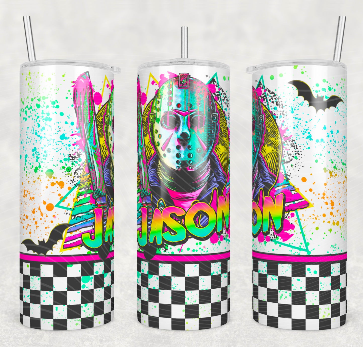 20oz Jason Straight Skinny Tumbler#625