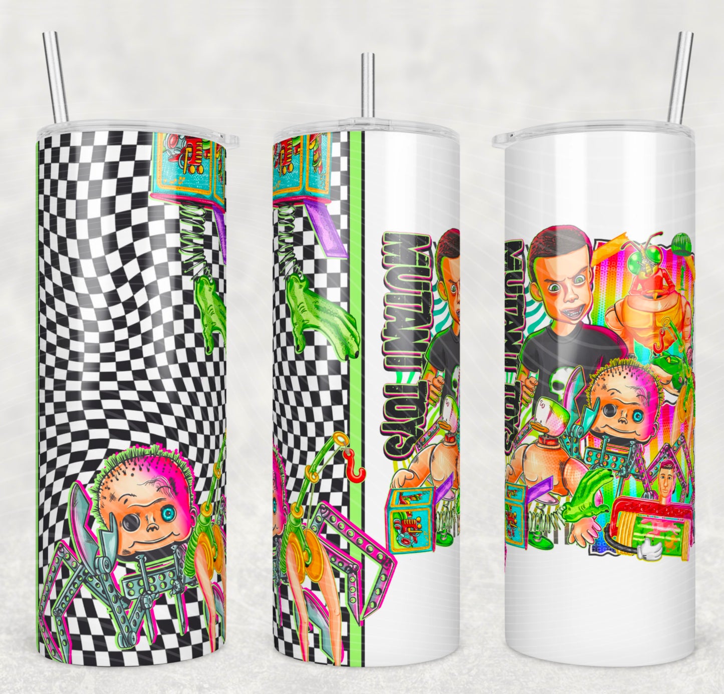 20oz Mutant Toy Straight Skinny Tumbler#625