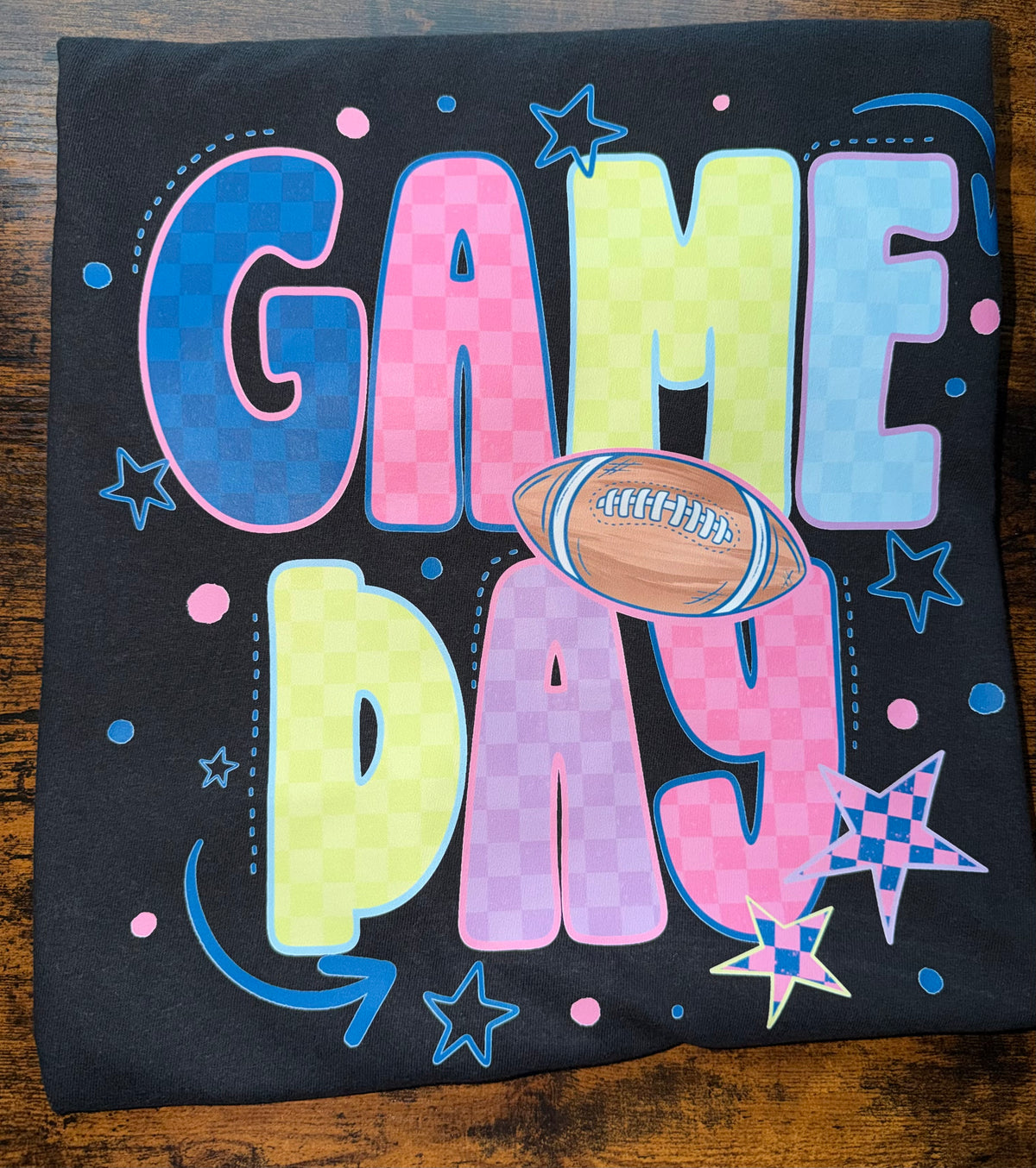 Game Day Colorful Apparel