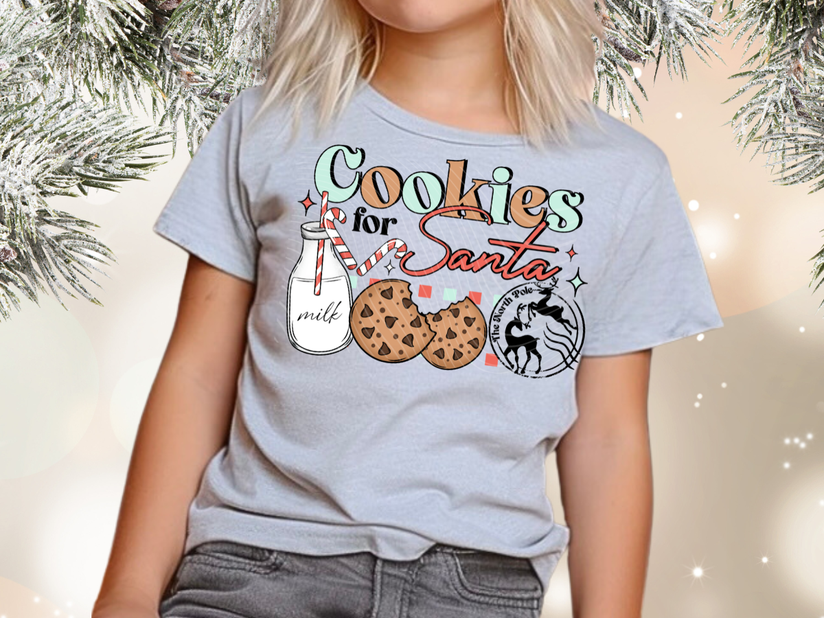 Cookies & Milk for Santa Youth Size