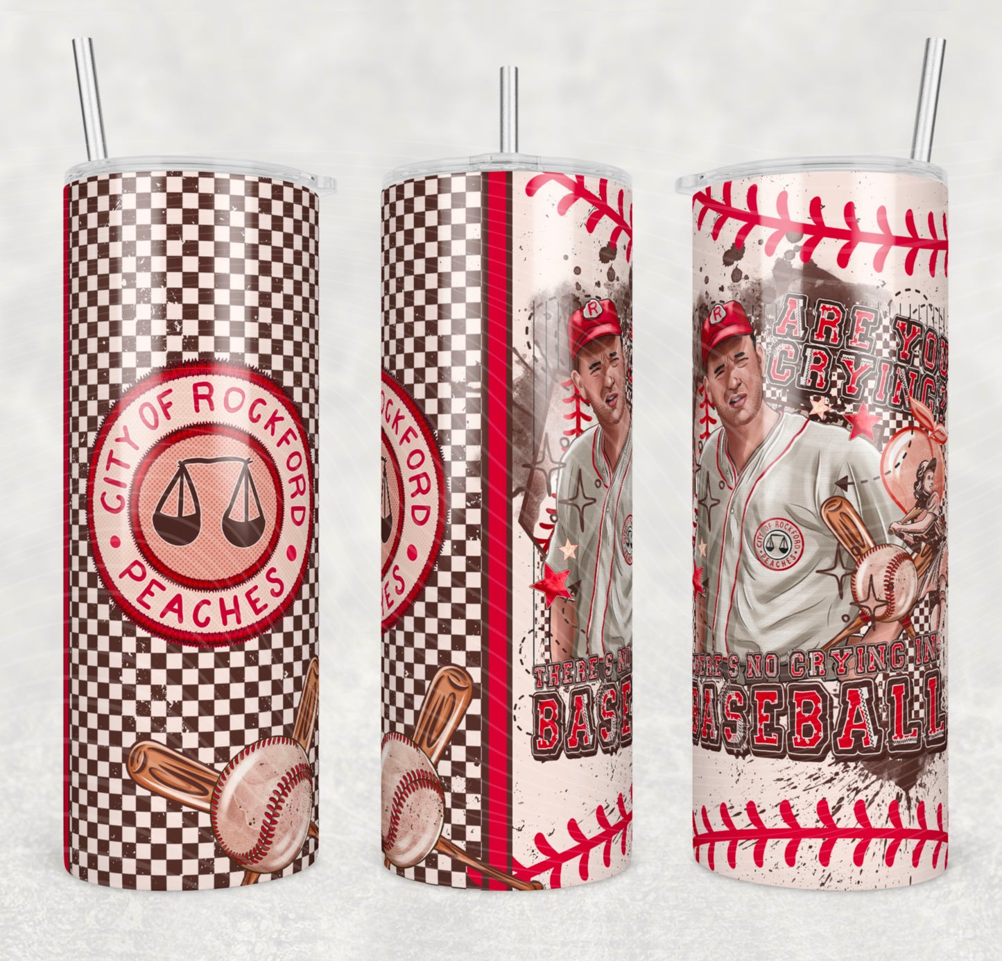 20oz League of Our Own Skinny Straight Tumbler