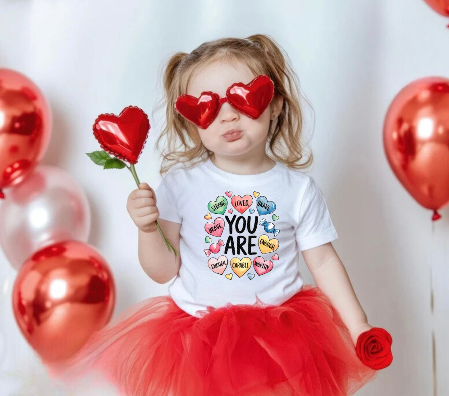 Christian Self Love Valentine DTF Print Only