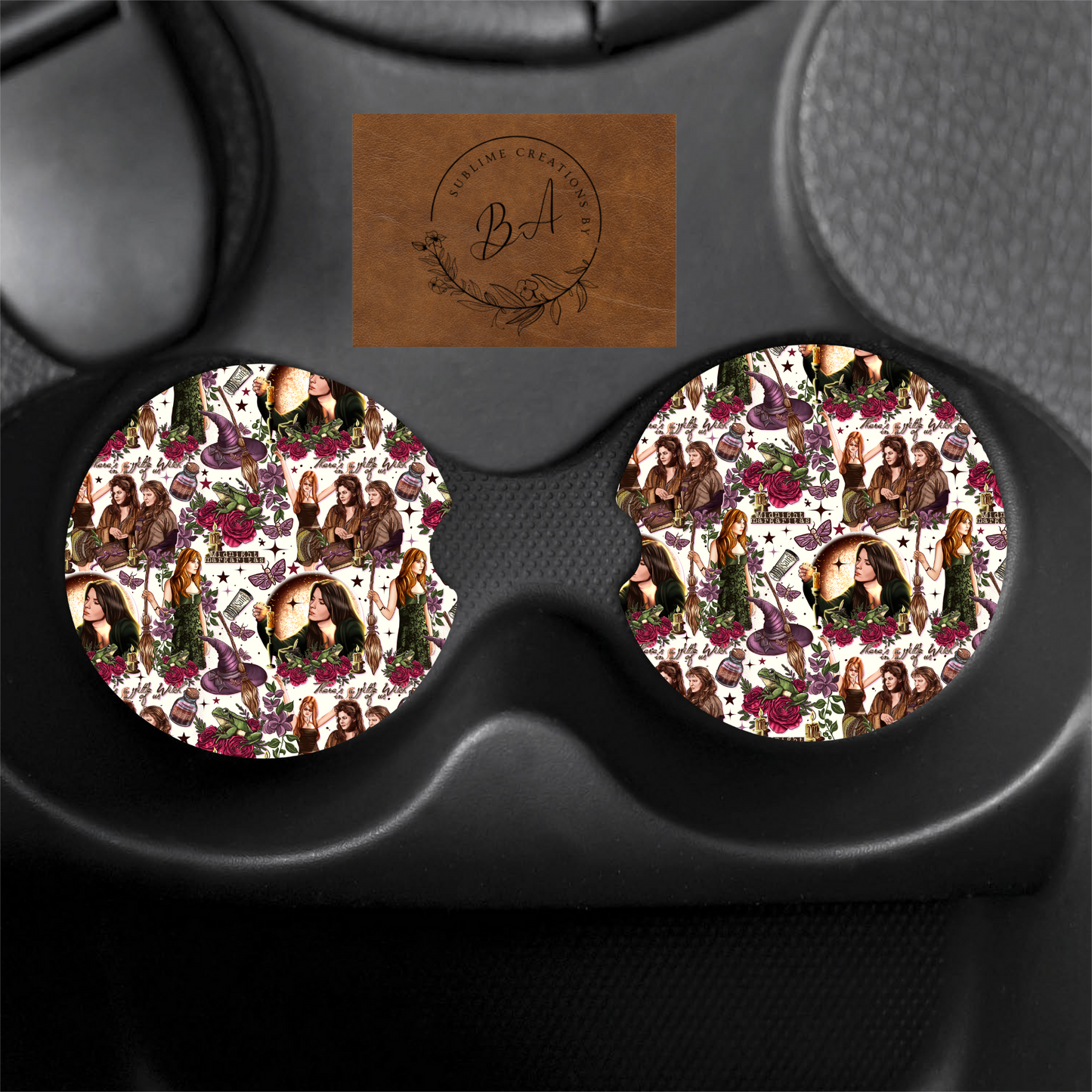 Vintage Ghost Car Coaster Sets