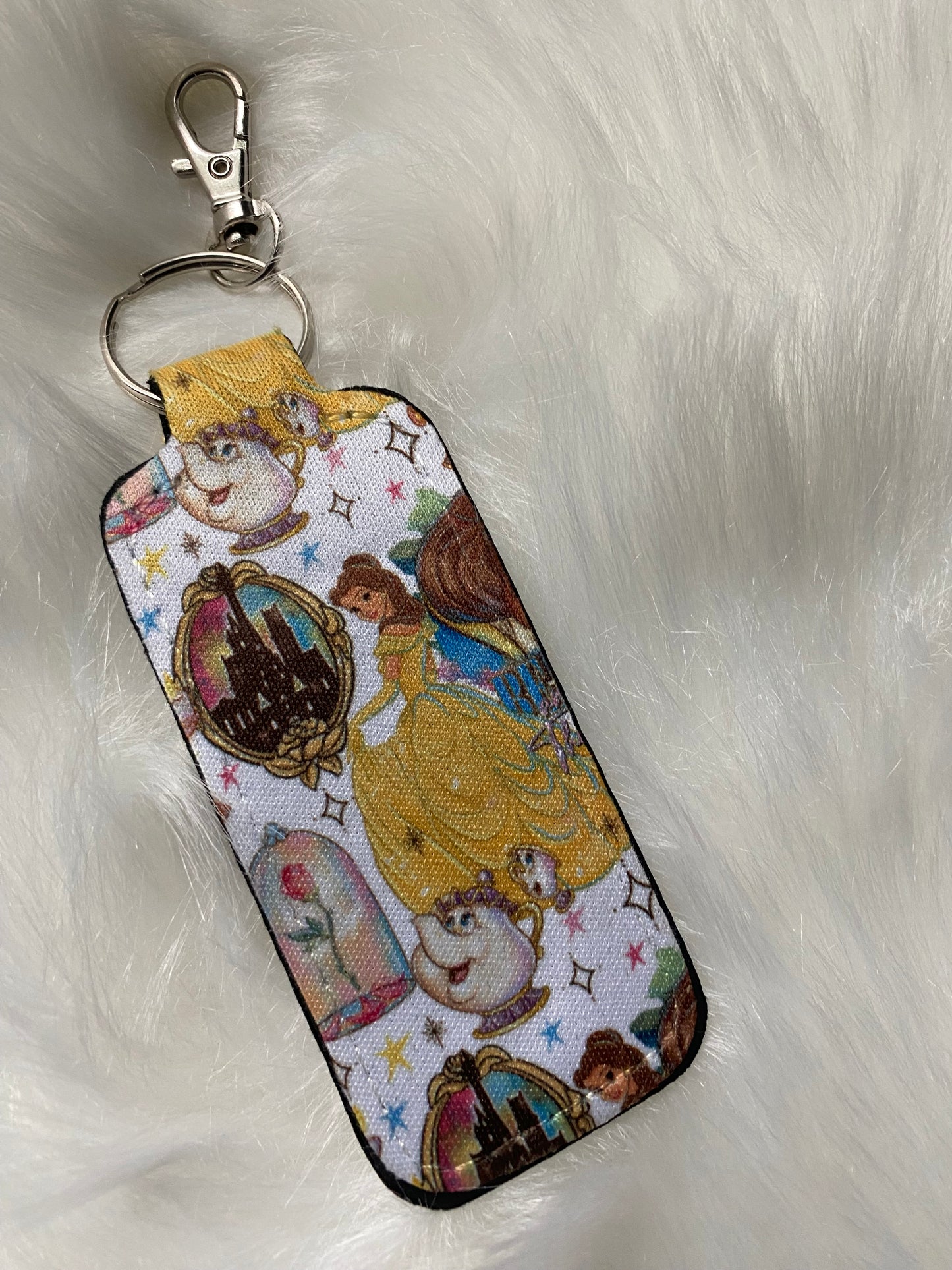 Beauty Chapstick Neoprene King Ring Holder