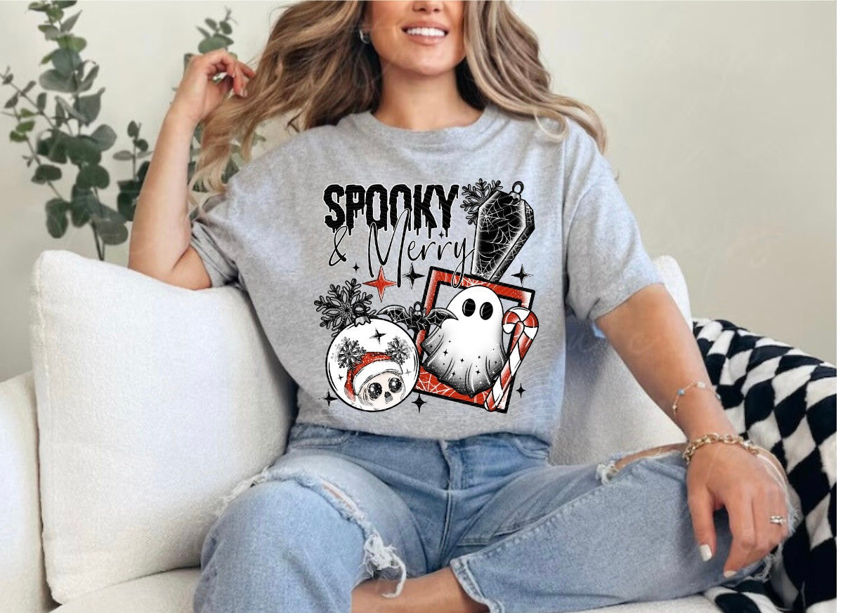 Spooky Merry DTF Print Only