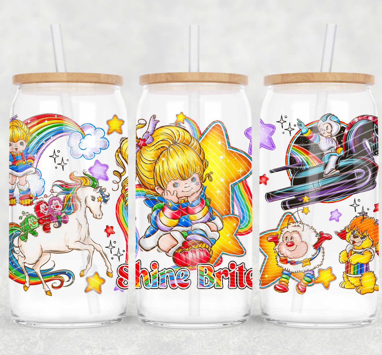 16oz Shine Bright Frosted Libbey Cup#325