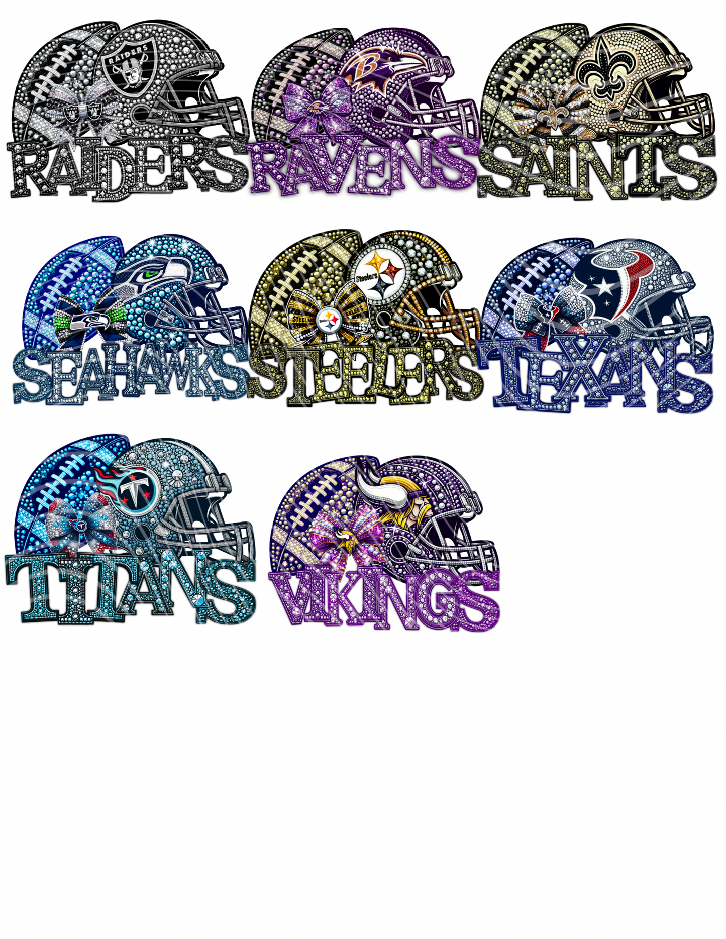 Youth Faux Sequin FB DTF Print Only