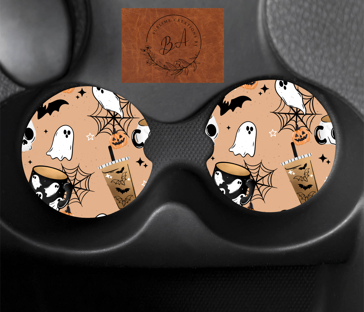 Boo'd Coffee Car Coaster Set