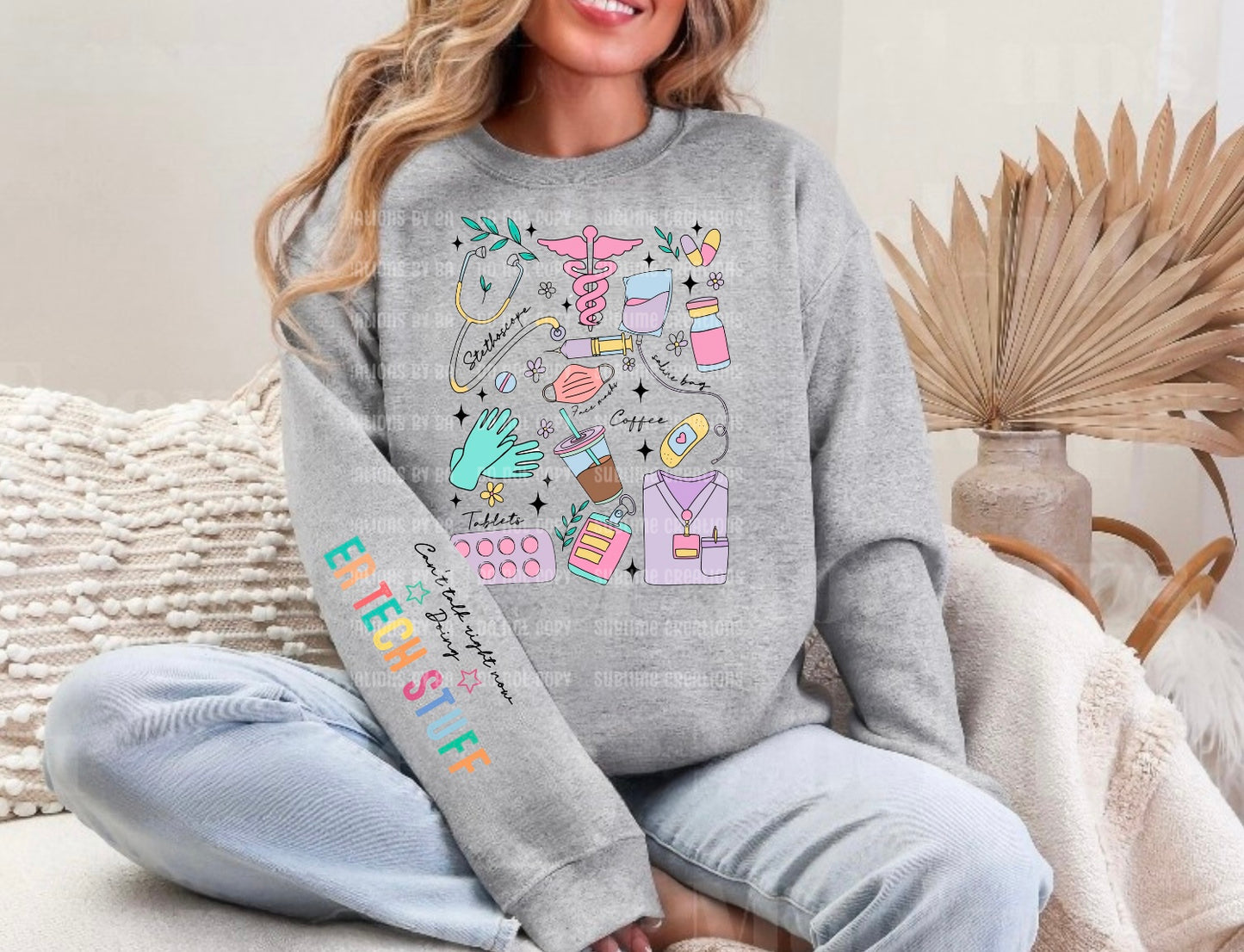 ER Tech Doodle Occupational Sweatshirt