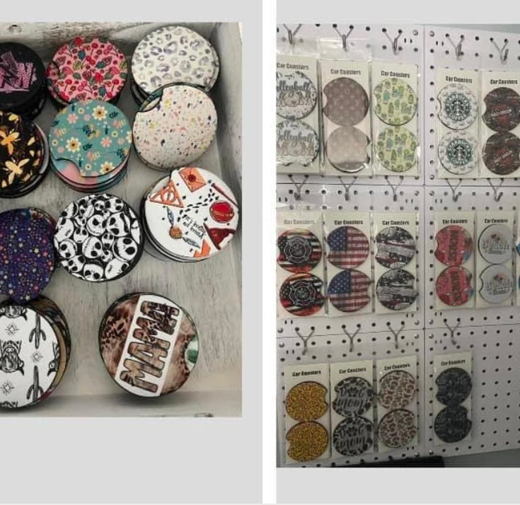 Random Car Coaster Sets