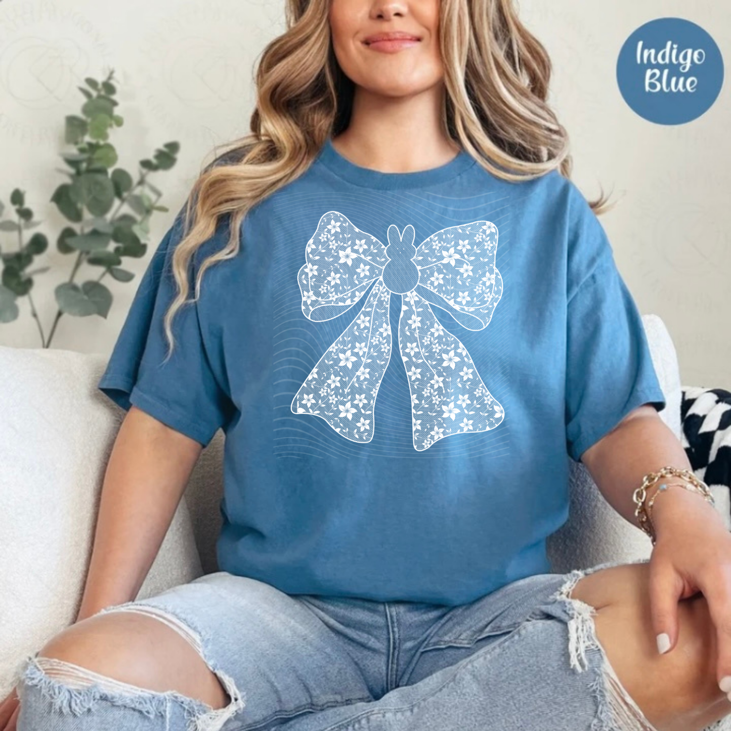 Bunny Coquette Lace DTF