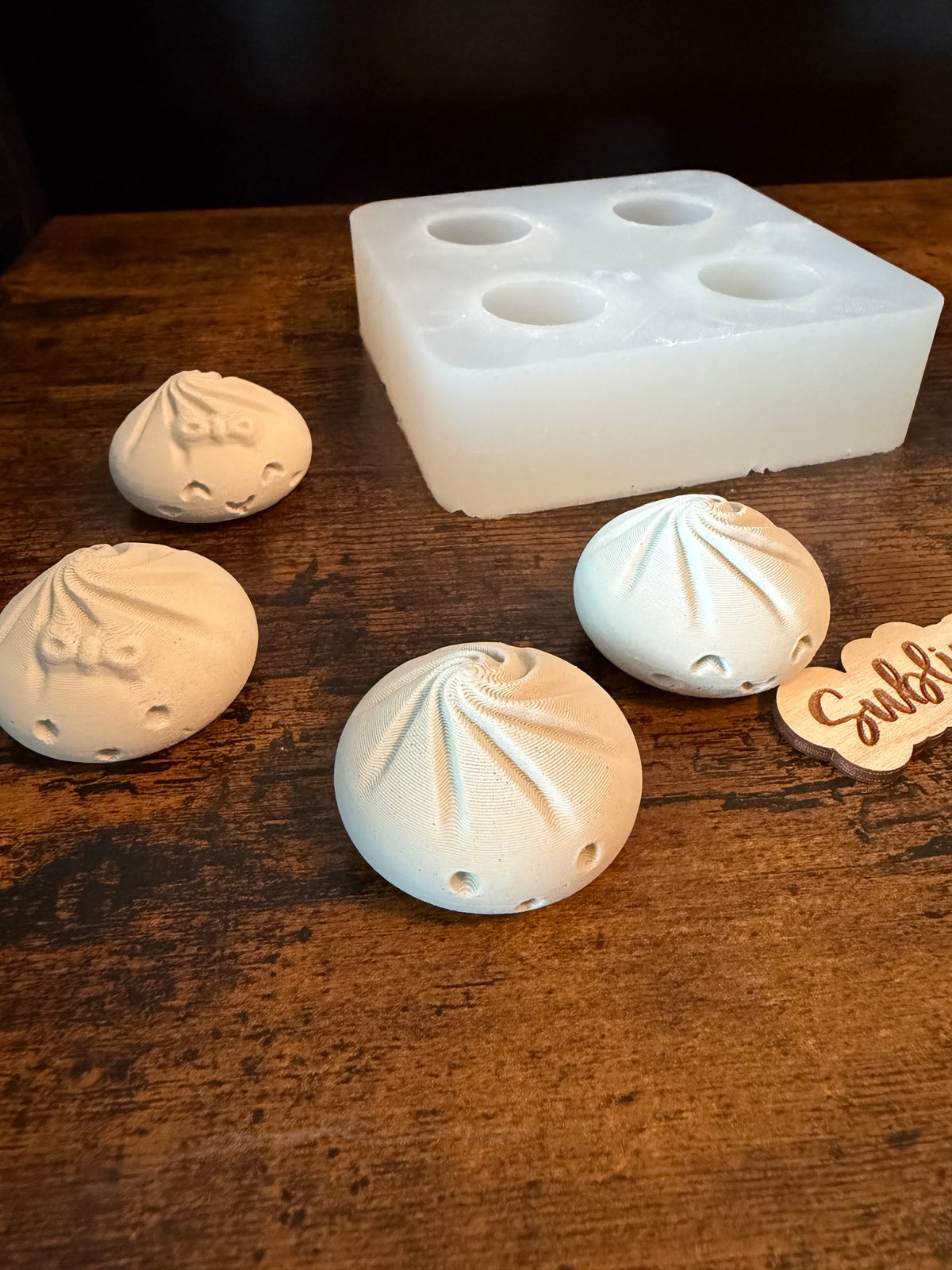 Mini Dumpling with and w/o Bows Silicone Mold