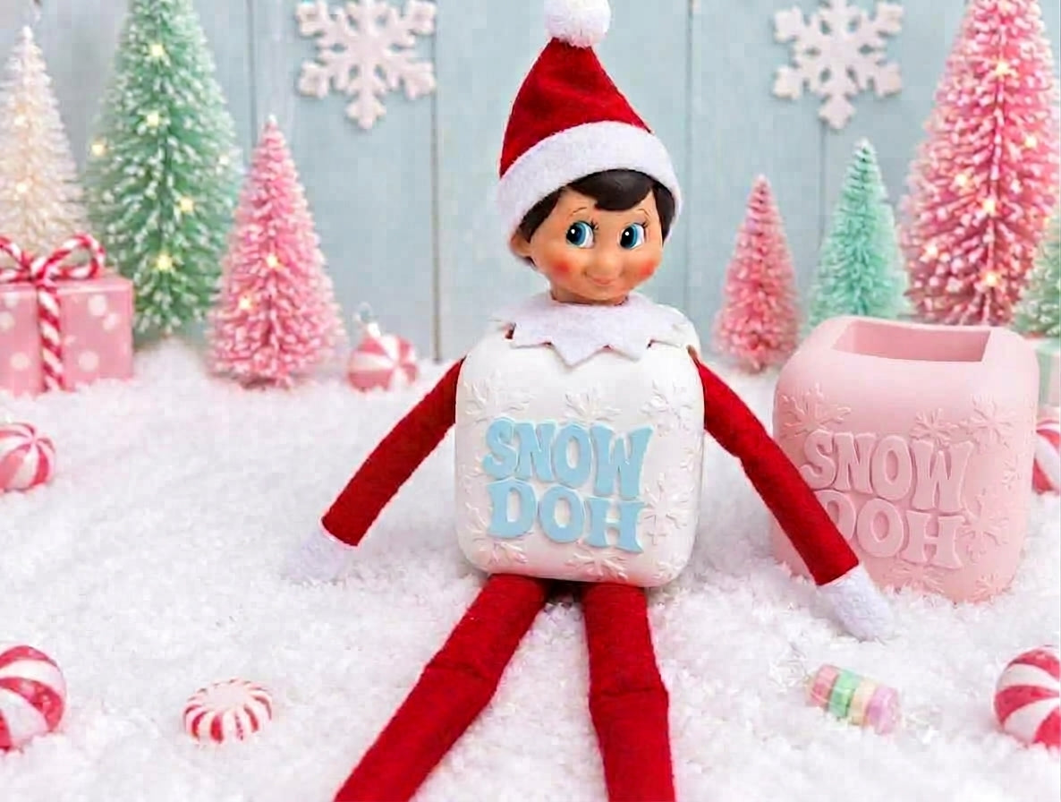 Elf SnowDoh Ice Cubed Prop