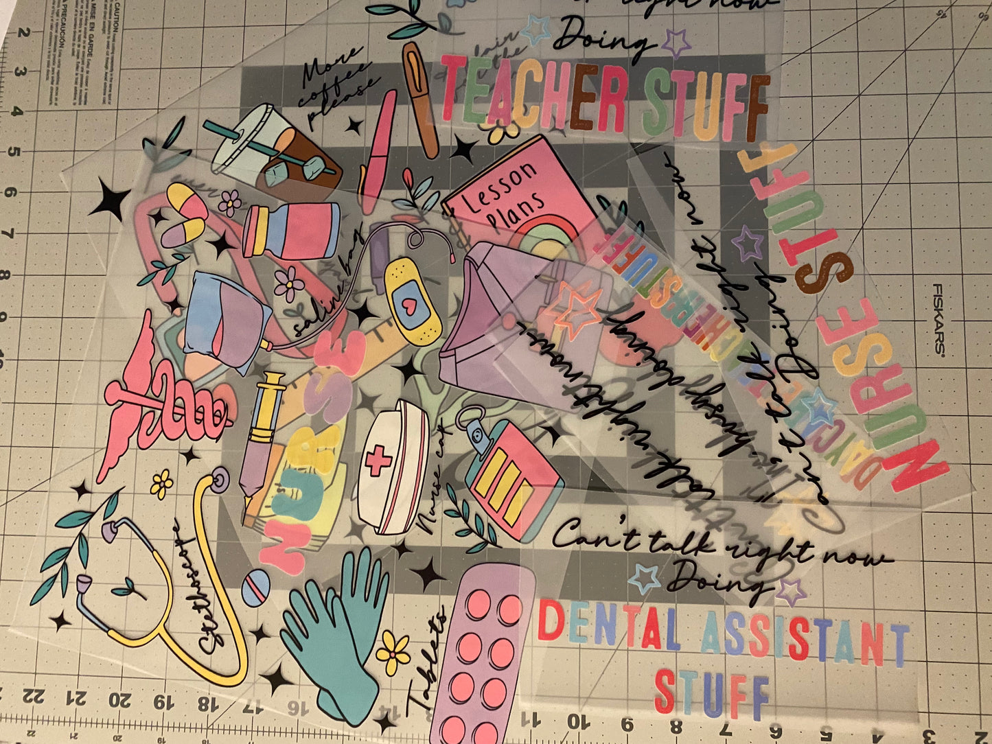 Doodle Occupation DTF Print Only