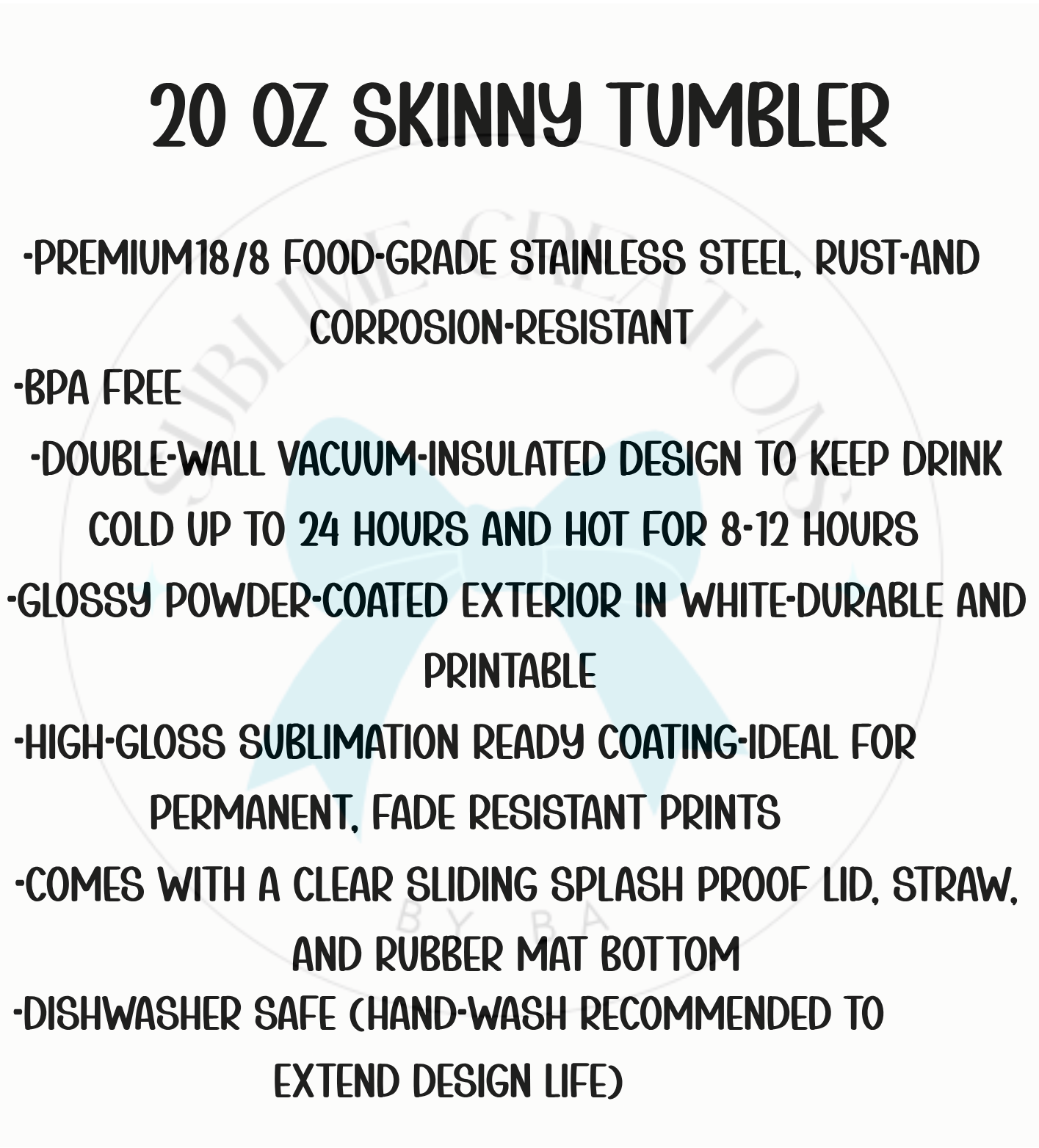 20oz Endless Summer Straight Skinny Tumbler