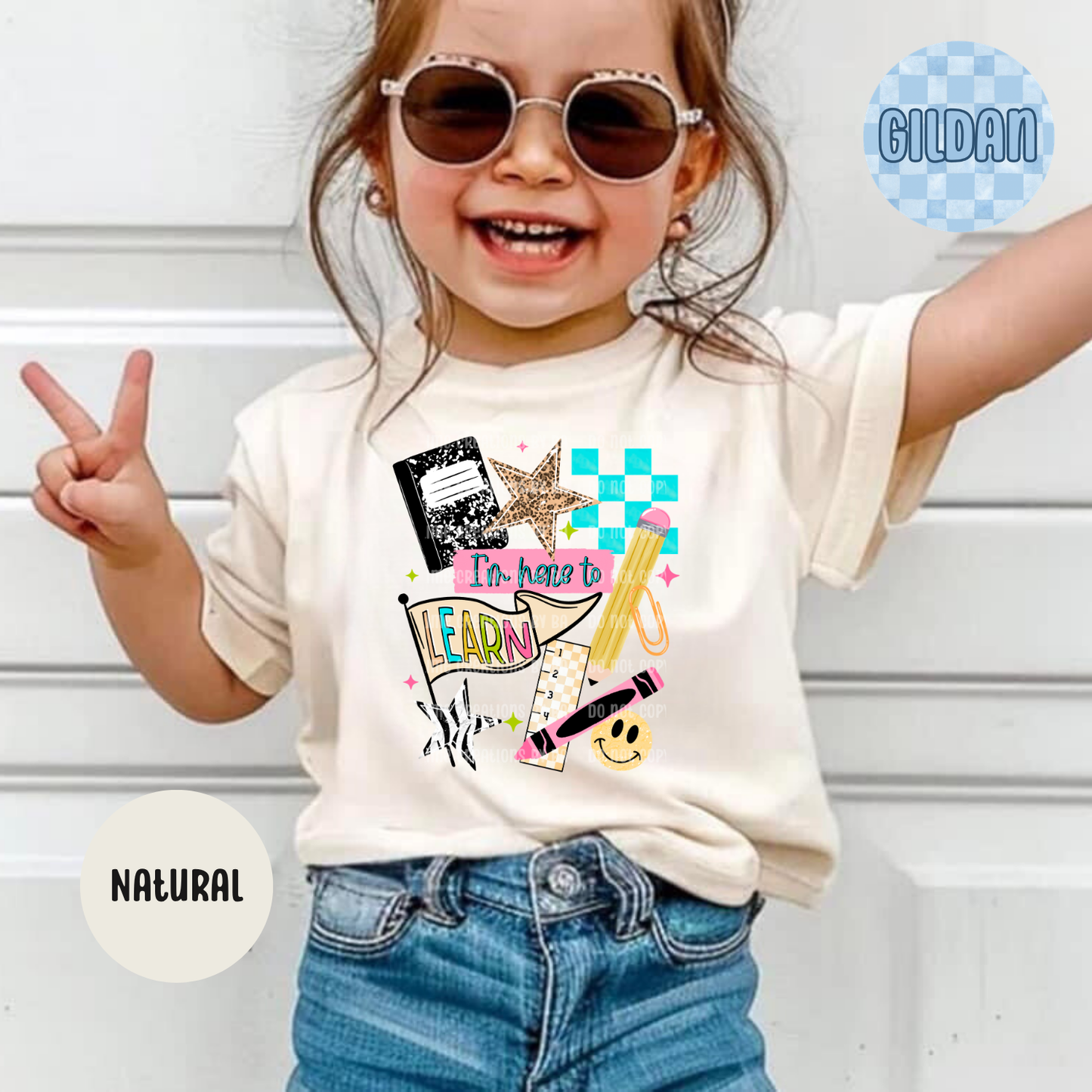 Here to Learn Youth Tee