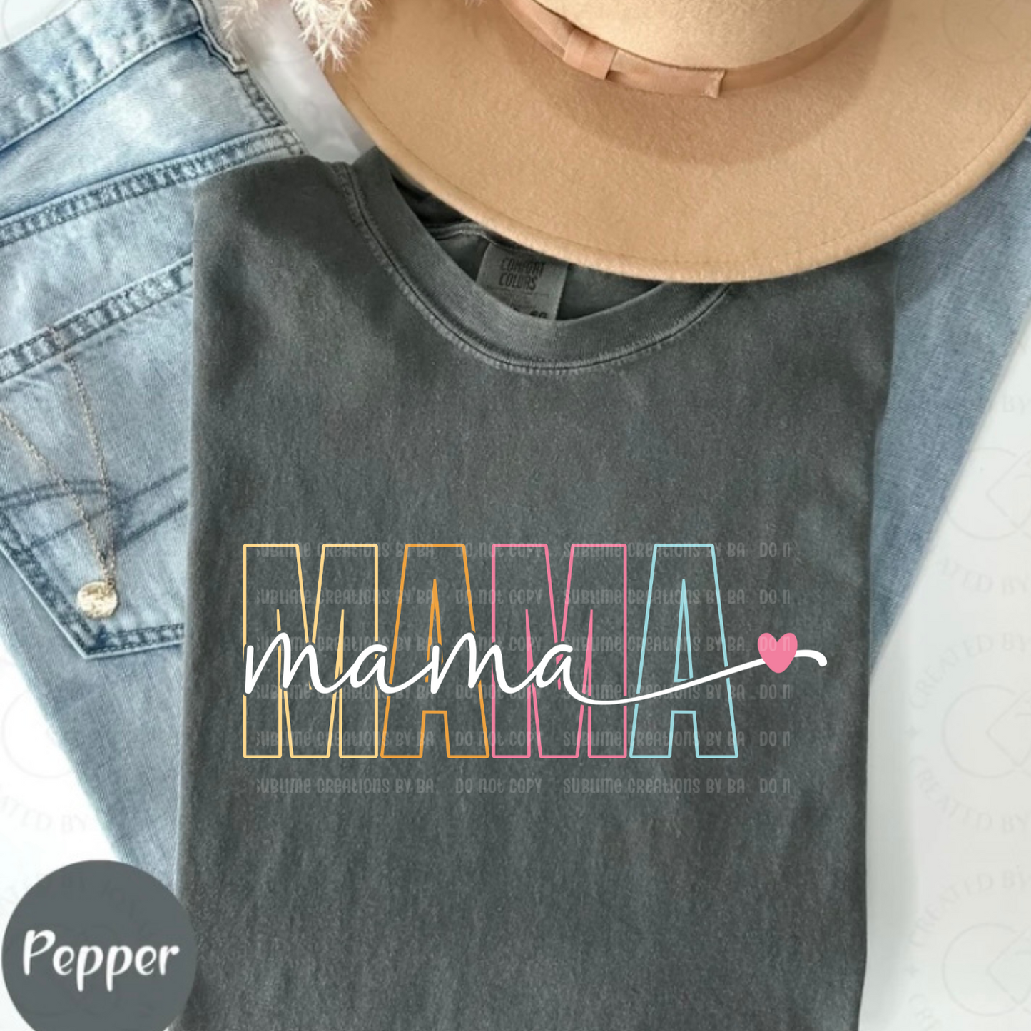 Mama Pastel CC Tee