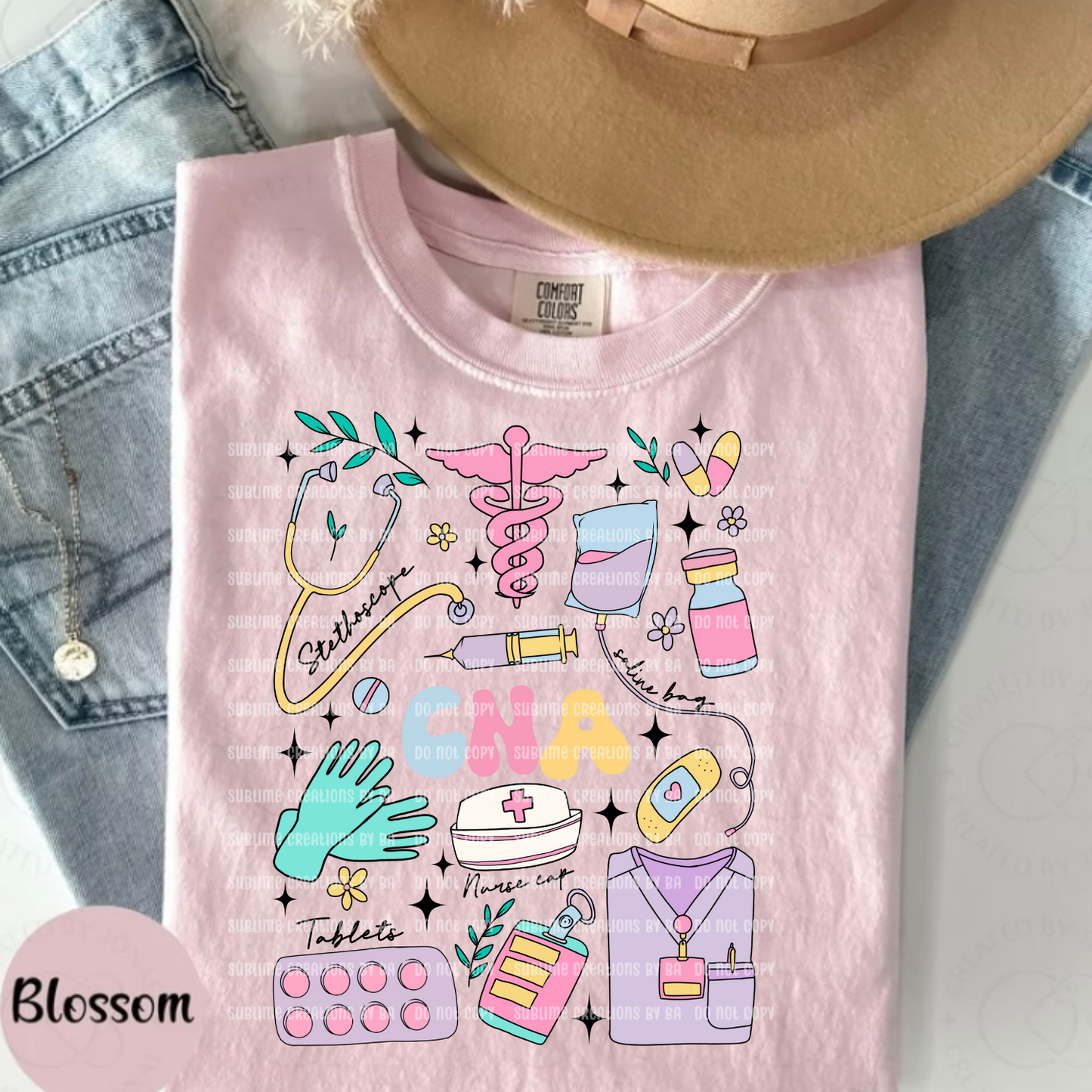 CNA Doodle Occupational CC Tee