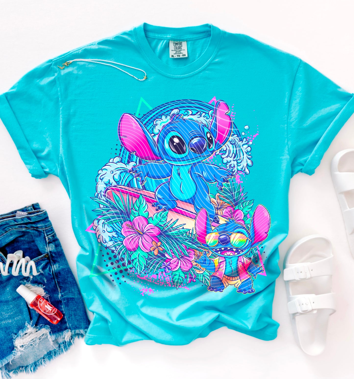 Summertime Blue Guy DTF