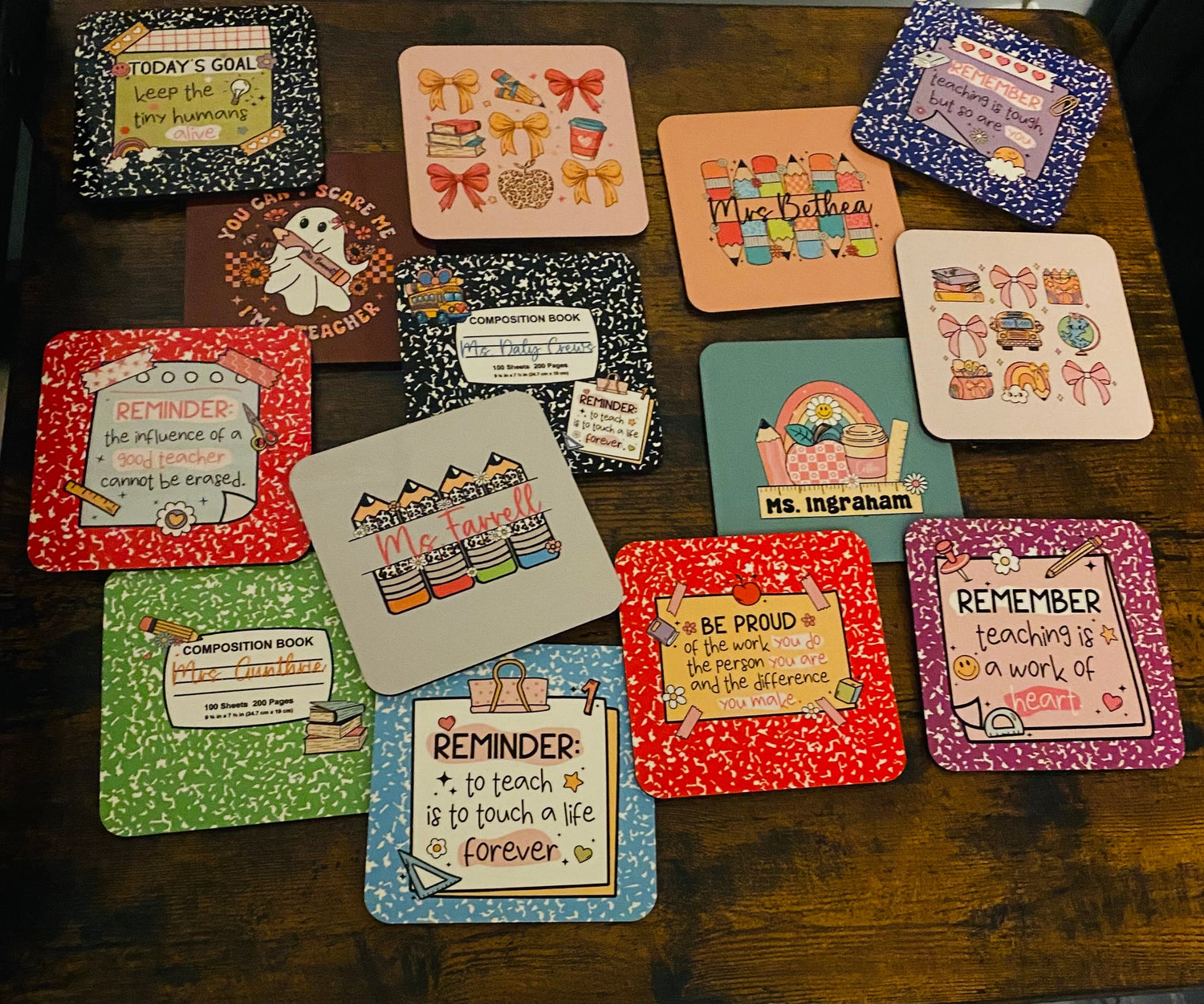 Teacher Desk Coaster