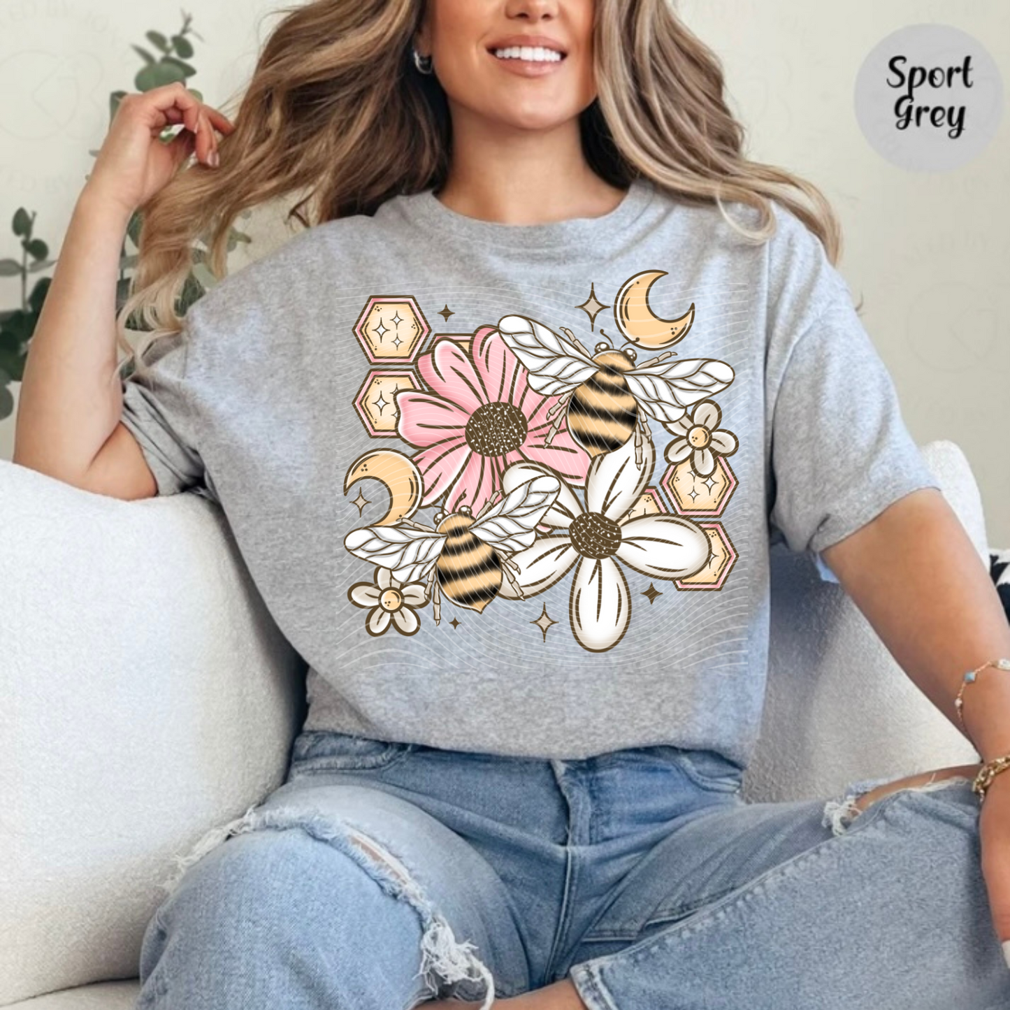 Bees Moon Tee