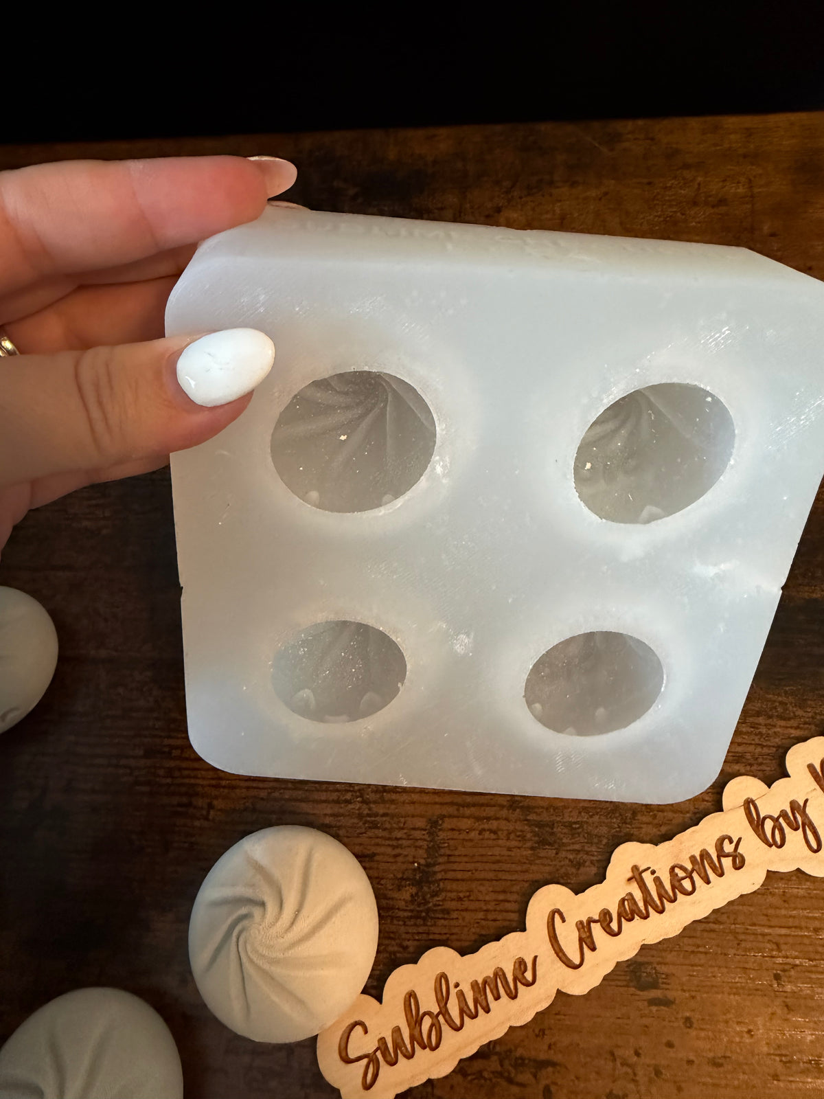 Mini Dumpling with and w/o Bows Silicone  Mold