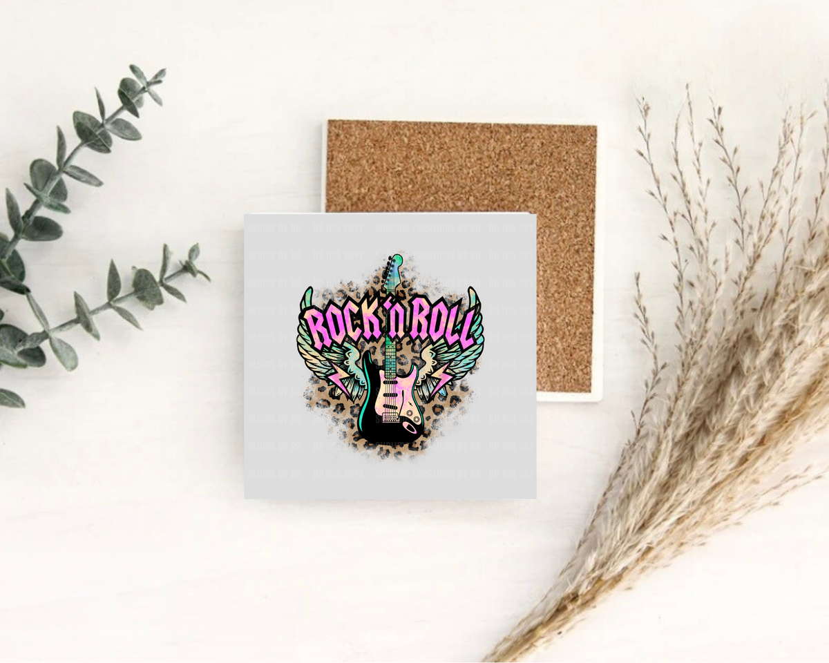Rock n Roll Desk Coaster