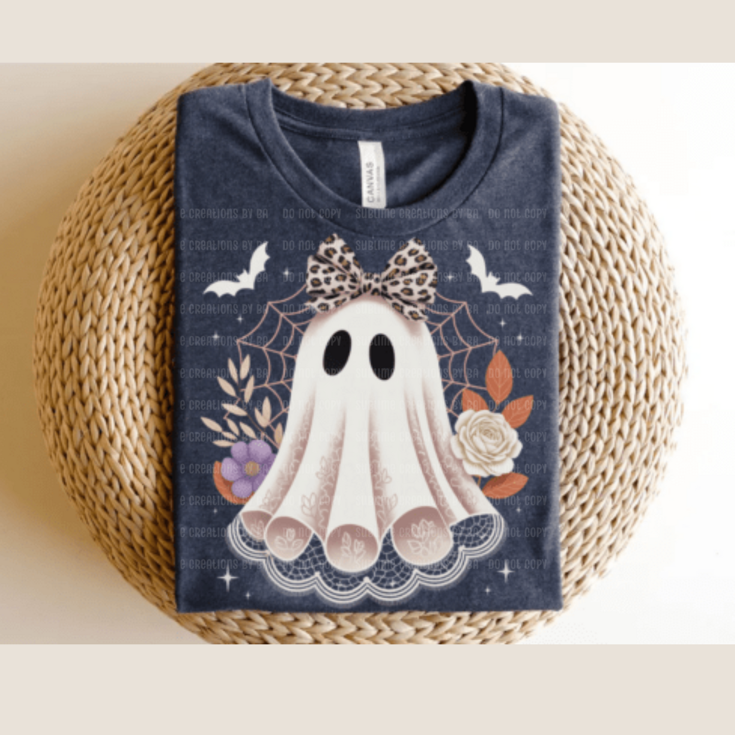 Ghost Lace Bow Adult CF