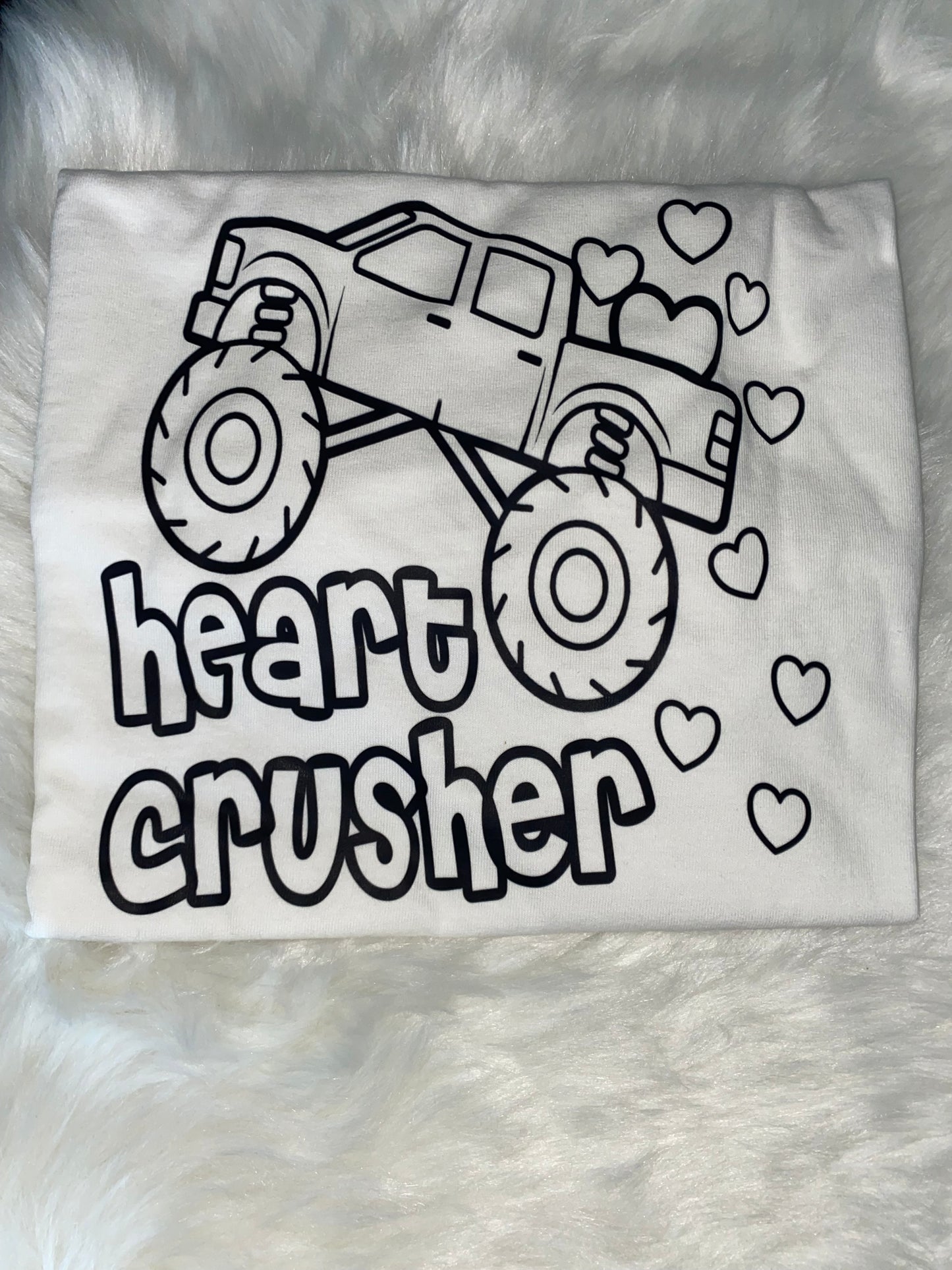 Valentine Coloring Shirts for Boys, Girls & Adults