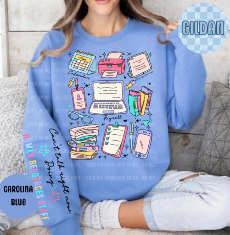 Human Resources Doodle Occupation