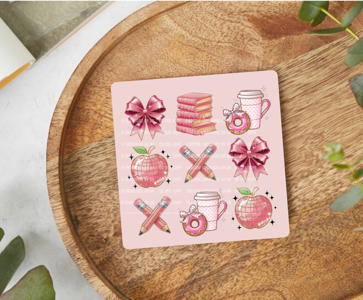 Valentine Teacher Desk Coaster