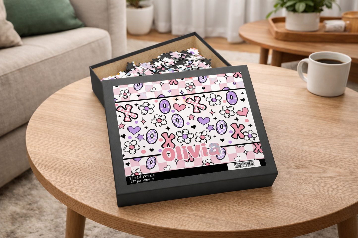 XOXO Valentine Personalized Puzzle