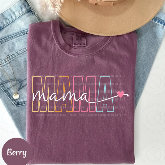Mama Pastel CC Tee
