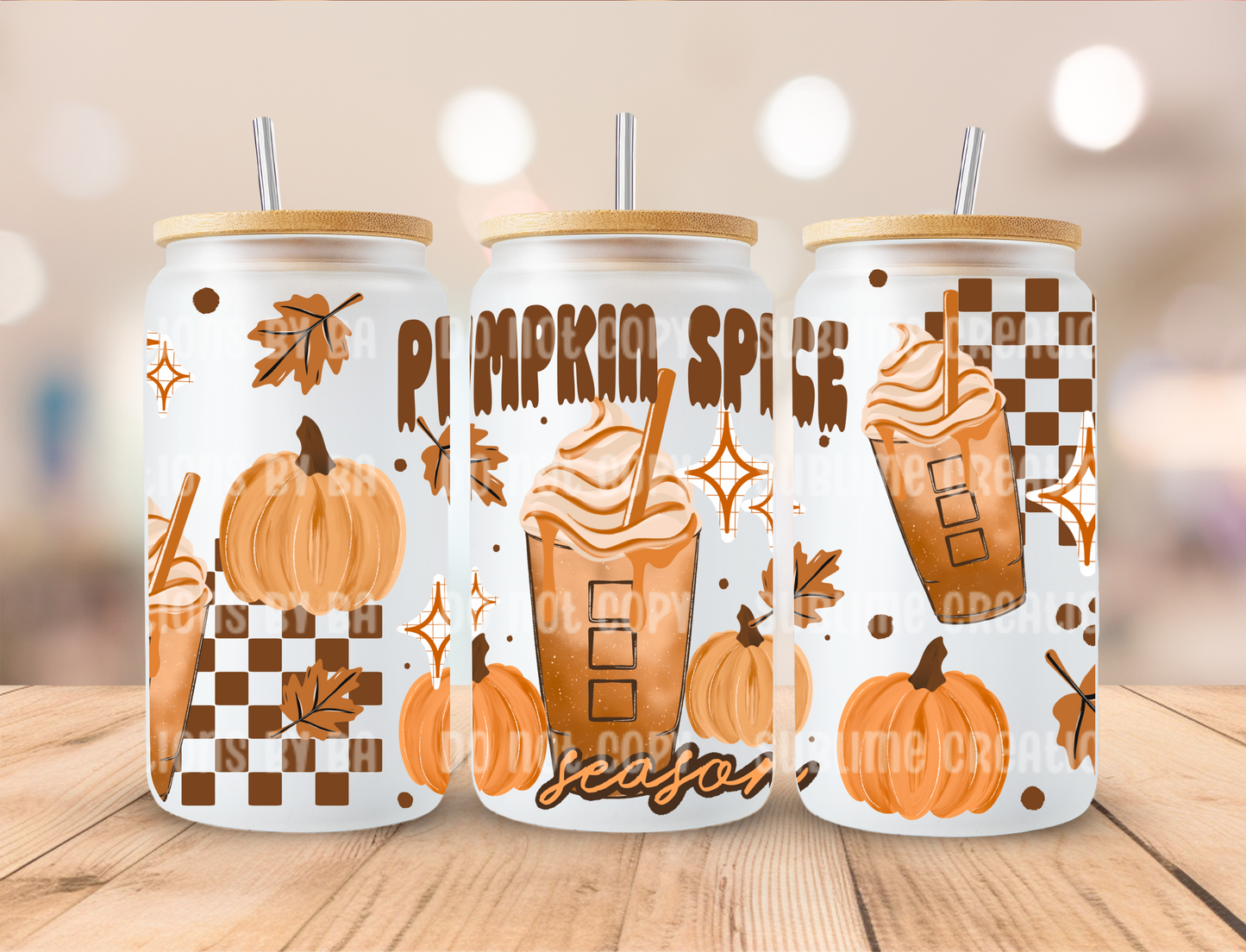 16oz Pumpkin Spice Libbey Cup