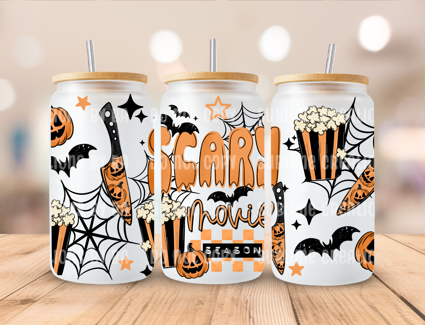 16oz Scary Movie Libbey Cup