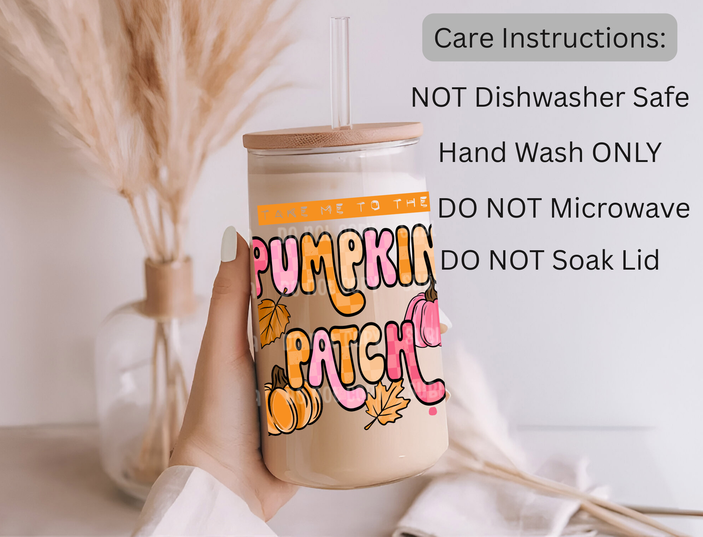 16oz Take Me to the Pumpkin Patch Libbey Cup