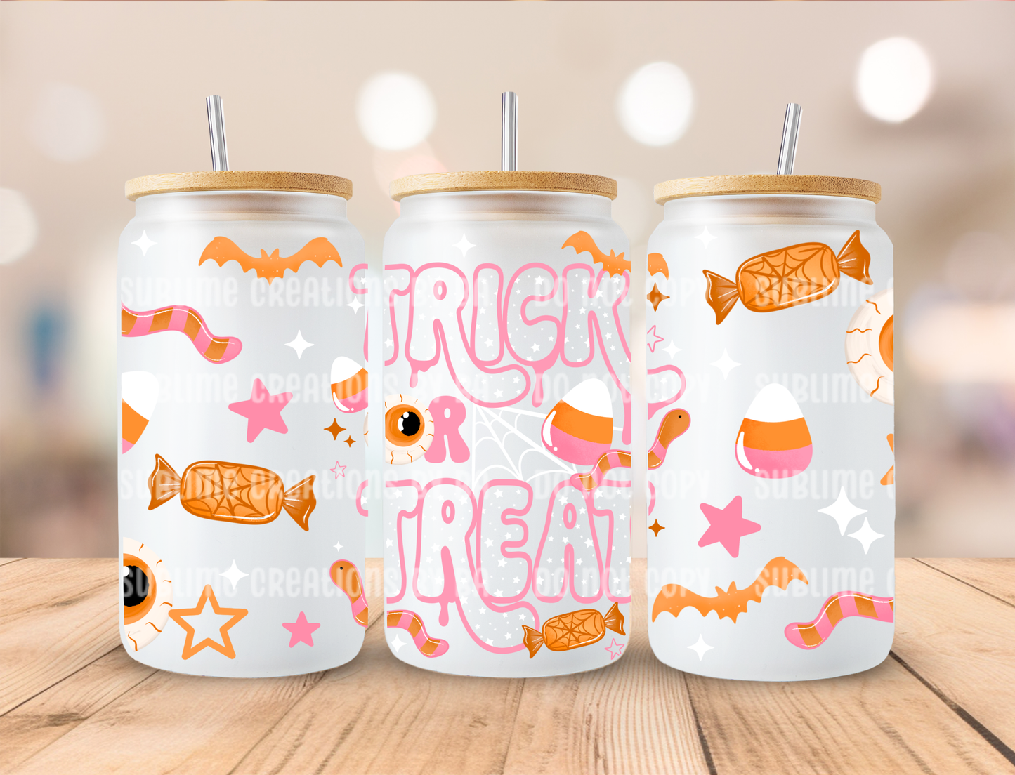 16oz Trick or Treat Libbey Cup