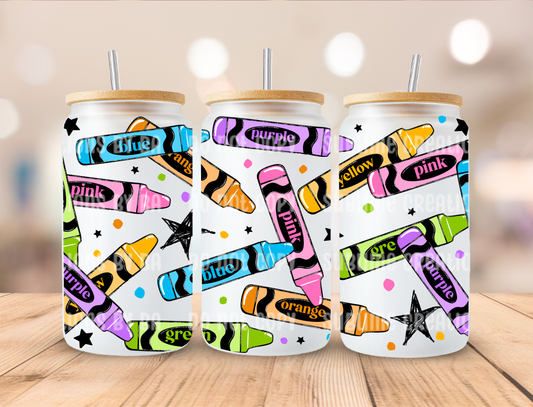 16oz Crayons Libbey Cup