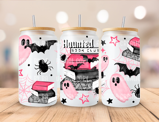 16oz Haunted Book Club Libbey Cup