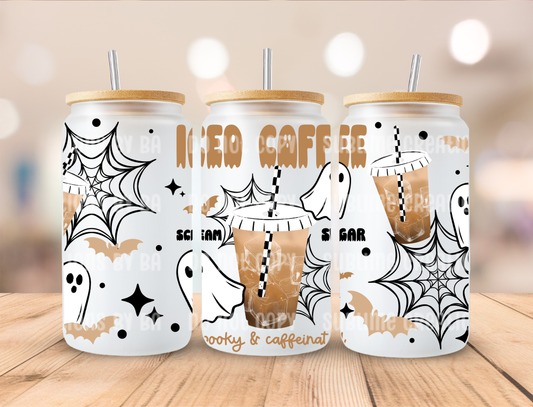16oz Iced Coffee Scream Sugar Libbey Cup
