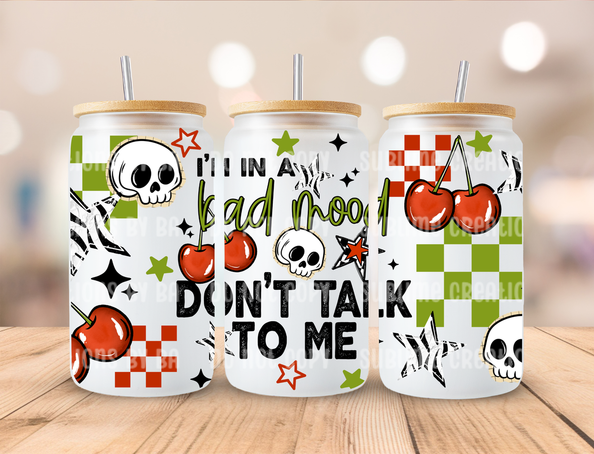 16oz In a Bad Mood Libbey Cup