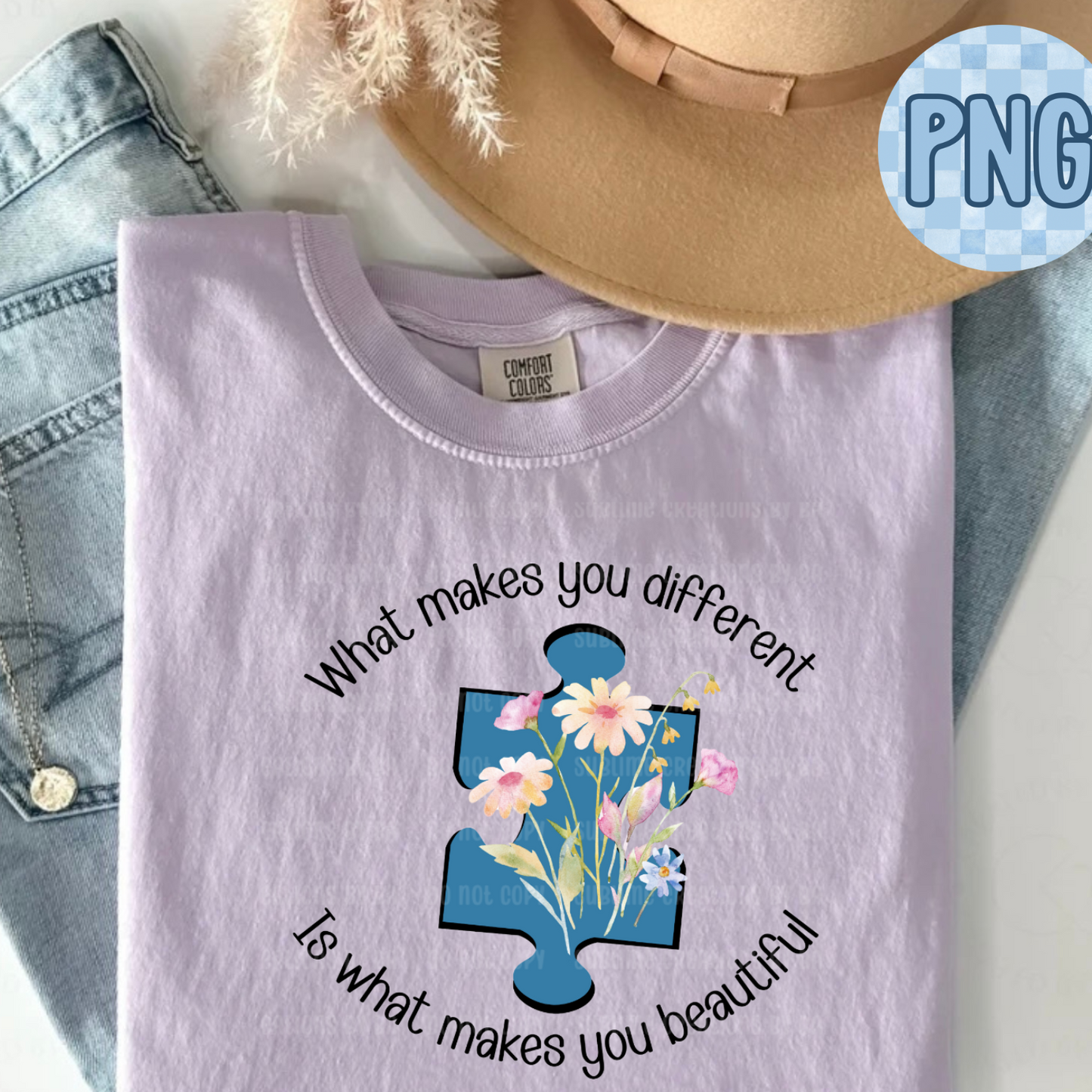 What Makes You Different Is What Makes You Beautiful PNG Digital File ONLY