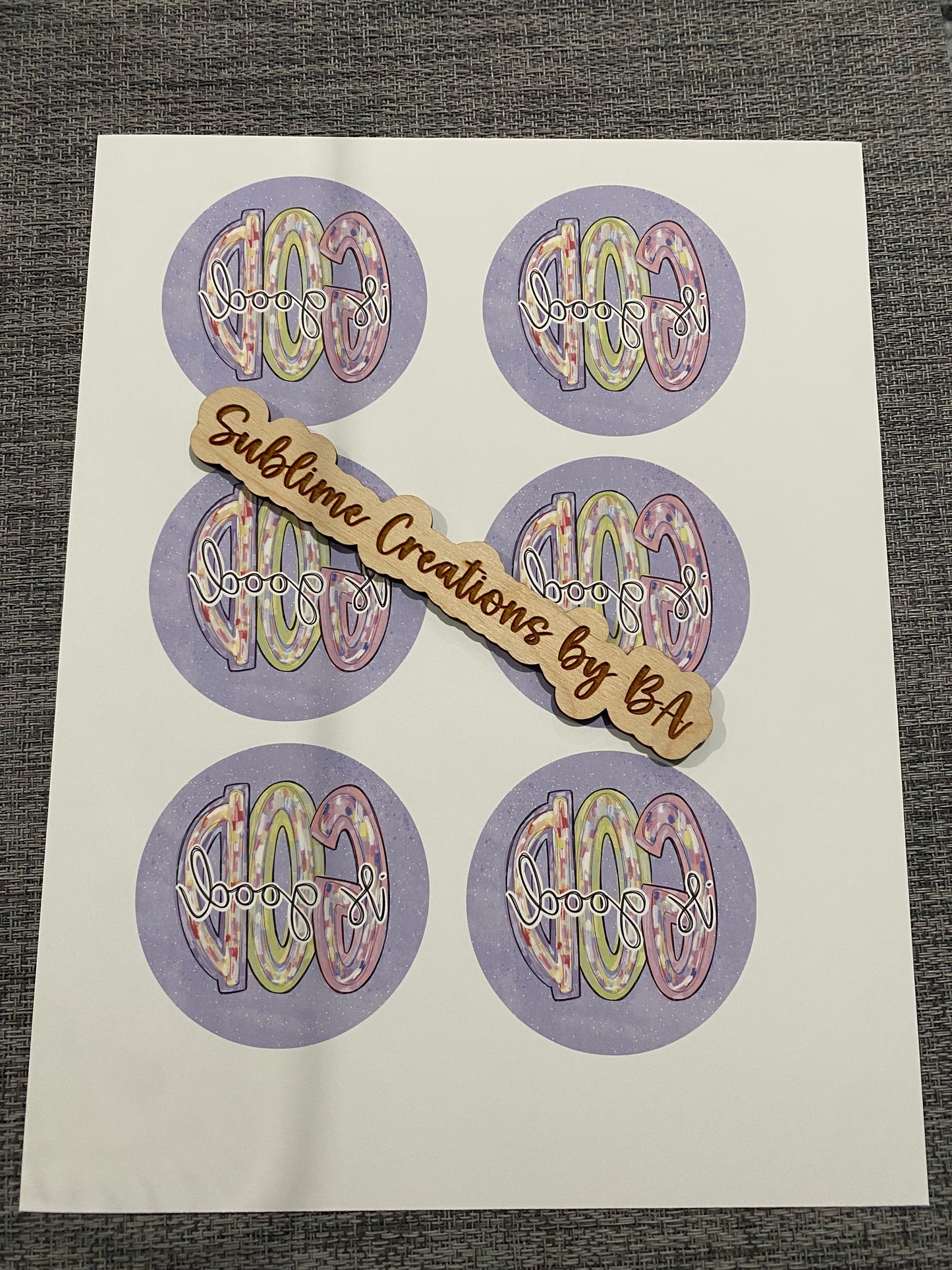 “God is Good” Sublimation Transfer Sheet