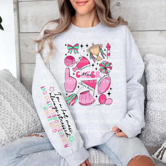 Cheer Mom Doodle Sport