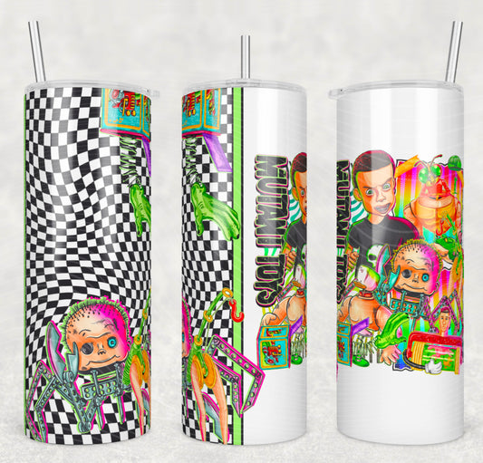 20oz Mutant Toy Straight Skinny Tumbler#625