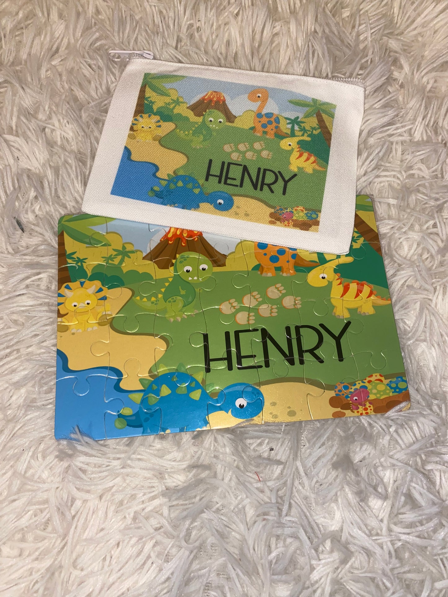 Dinosaur Personalized Puzzle